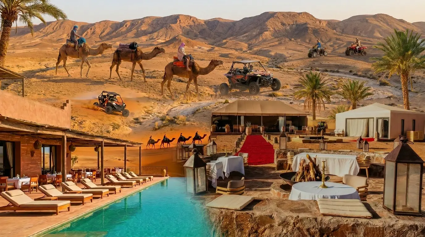 Agafay Desert — luxury desert glamping